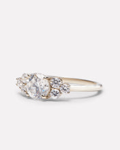 Load image into Gallery viewer, custom silver diamond engagement ring richmond va