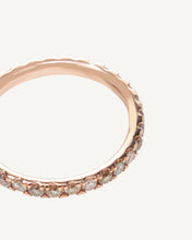 Load image into Gallery viewer, custom rose gold diamond wedding band richmond va