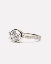 Load image into Gallery viewer, Where to buy a custom silver diamond wedding band in Richmond va