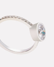 Load image into Gallery viewer, Where to buy a custom silver diamond wedding band in Richmond