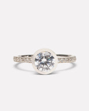 Load image into Gallery viewer, Where to buy a custom silver diamond wedding band in Richmond
