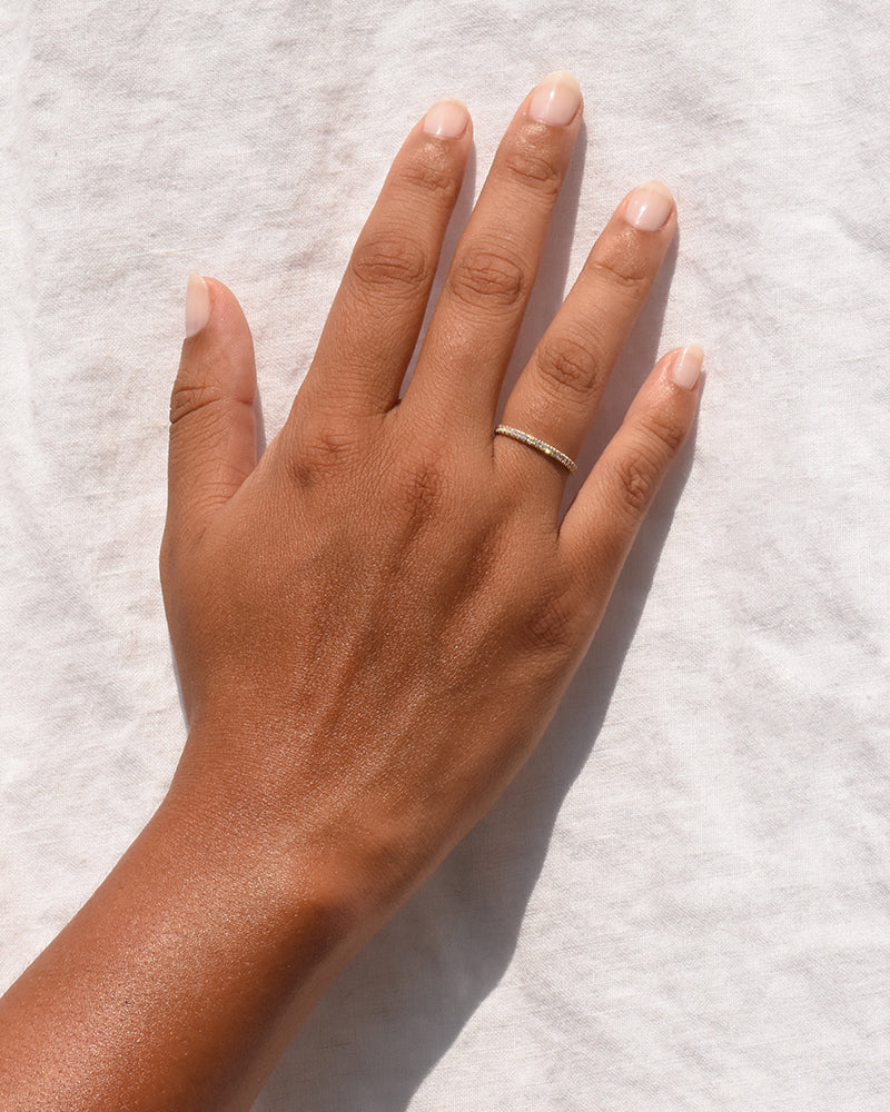 Everly Stacking Thin Duo Ring | Caitlyn Minimalist