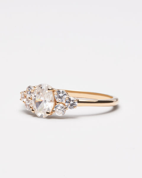 custom gold diamond engagement ring richmond va