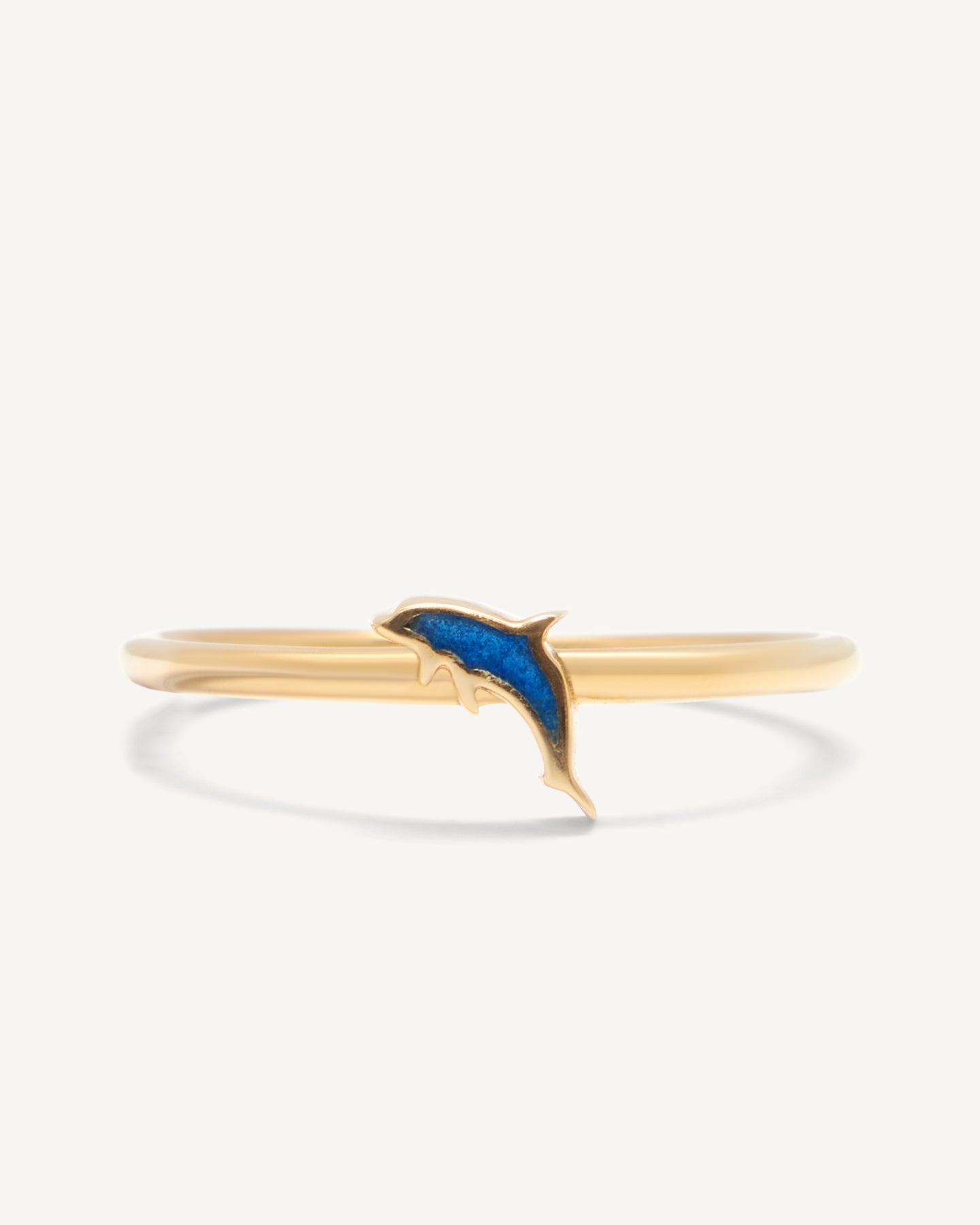 Dolphin Ring – Enamel