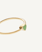 Load image into Gallery viewer, Heart Ring – Gold &amp; Enamel
