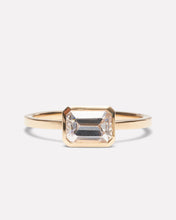 Load image into Gallery viewer, Where to buy a custom gold emerald cut diamond wedding band in Richmond va
