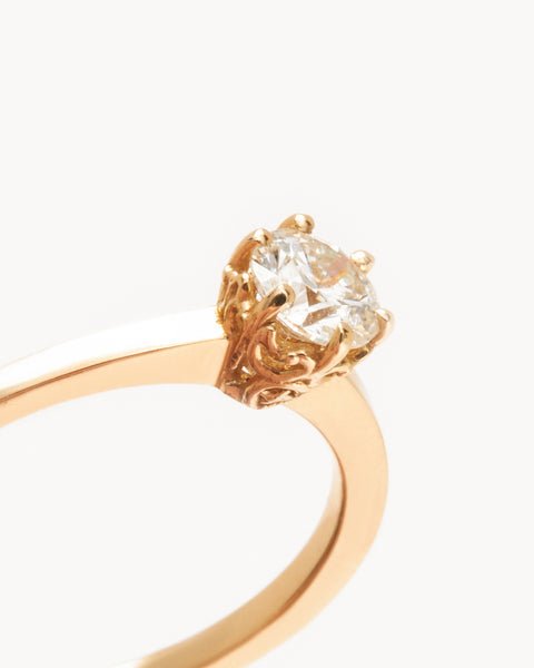 custom gold engagement ring richmond virginia