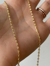 Load image into Gallery viewer, bespoke womens gold link necklace richmond va
