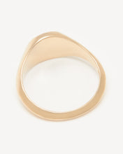 Load image into Gallery viewer, custom gold signet ring rva
