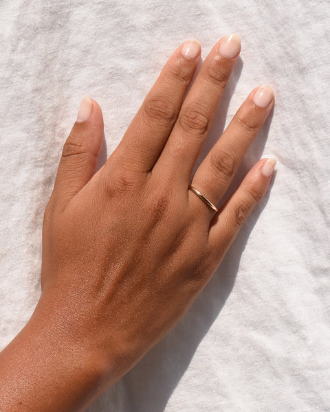 custom gold wedding ring in richmond virginia