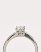 Load image into Gallery viewer, custom silver and diamond engagement ring rva
