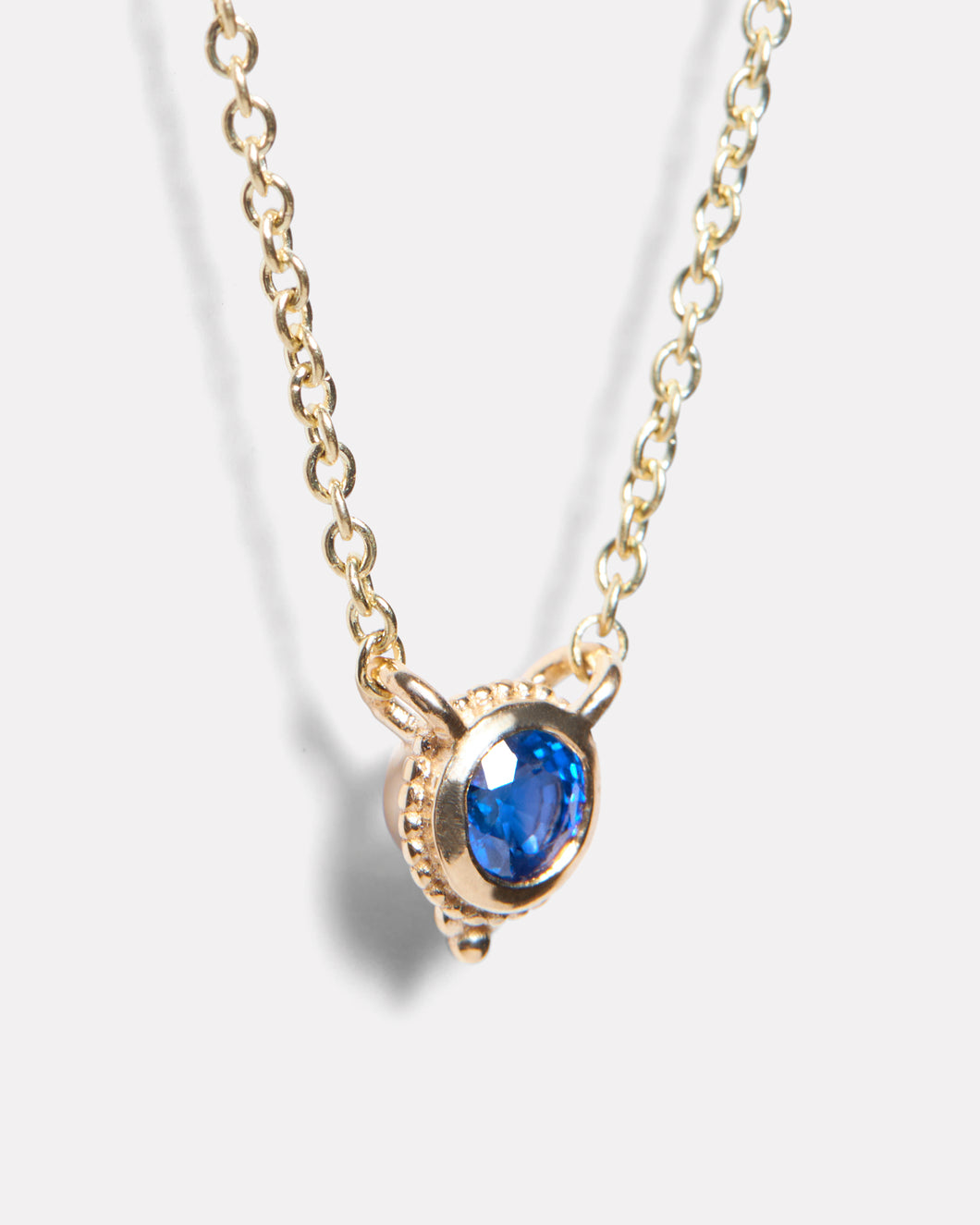 custom silver jeweled necklace rva