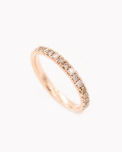Load image into Gallery viewer, Eternity Band – Champagne Diamonds
